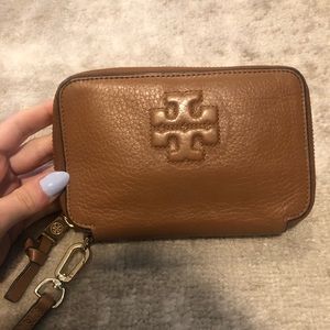Leather Tory Burch Wallet